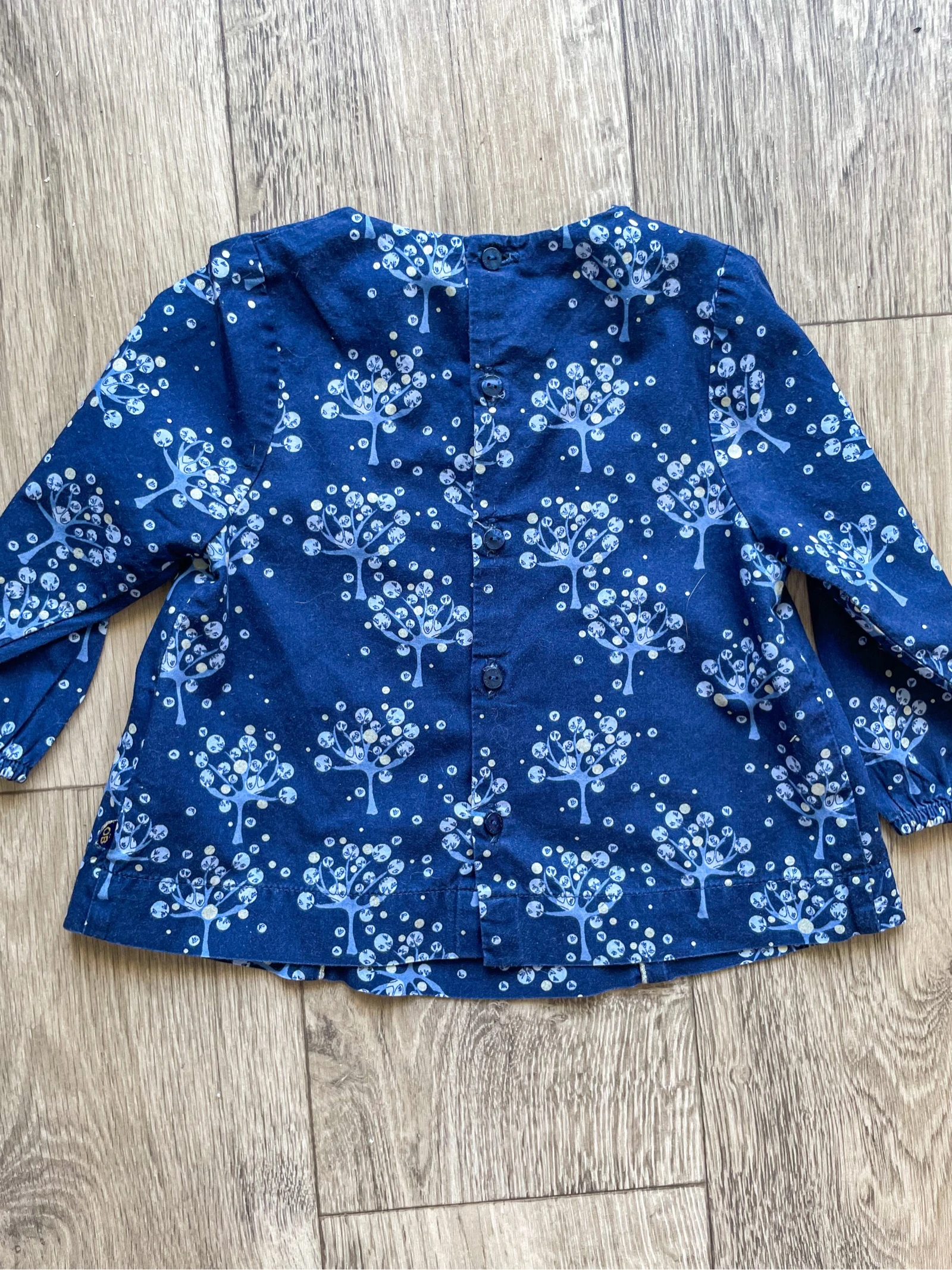 Obaïbi blouse maat 12 maanden – photo 5